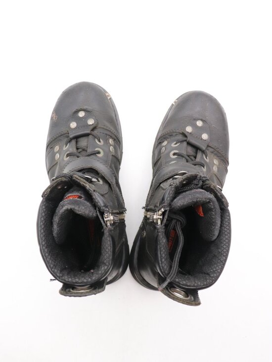 Harley Davidson Brake Buckle Men\'s Size 8.5 Black Leather Motorcycle Boots main image 5